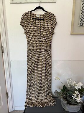 martha godet maxi shirt dress Boden Martha Godet Maxi Shirt Dressfrench Spots in Blue